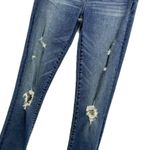 Abercrombie & Fitch Abercrombie Fitch Blue Distressed Highwaisted Ultra Skinny Jeans Womens 24 New Photo 2