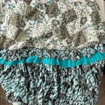 Raga Anthropologie  Floral Patchwork Cotton Boho Maxi Skirt Size M $185 Photo 6