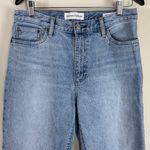 Denim Forum The Marlo High Rise Baggy Jeans in Light Wash 30L Size 29 Blue Photo 9