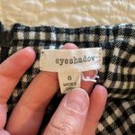 Eyeshadow Black and White Checker Patterned Mini Skirt Photo 1