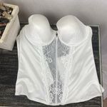 Cassandra White Strapless Longline Bra 36C Size undefined Photo 0