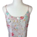 Skies Are Blue  White Floral Tank Size M Photo 1