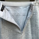 Ann Taylor  100% Fine Italian Wool Gray Flannel Skirt Photo 4