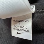 Nike Black Gradient Logo Swoosh Scoop Neck Sports Bra Size Large NWOT Photo 5