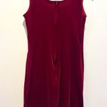 SheIn NWOT Red Velvet Square Neck Tank Mini Dress - Small Photo 3
