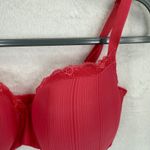 Panache  Porcelain Viva‎ Superbra 36F UK Coral Pink Underwire Bra Lace Trim Photo 1