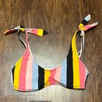 Giani Bini Striped Bikini Top Photo 0