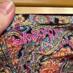 Billabong Multicolor Floral Paisley Cover Up Beach Pants Size Medium Oversized Photo 3