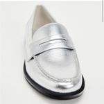 ZARA  METALLIC LOAFERS 2514/310 size  61/2 Photo 1