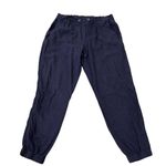 Social Standard by Sanctuary Women's Jogger Pants M Blue Elastic Waist Cuffed Size M Photo 0
