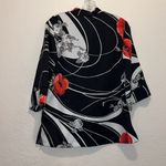 Vintage Kimono Shirt Honolulu Hawaii Tropical Blouse Top Size M Photo 4