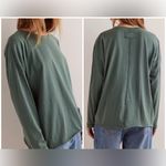 Free People NWT We The Free Nina Long-Sleeve Tee - topiary green - small Photo 1