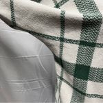 Adrienne Vittadini  Crewneck Dolman 3/4 sleeve plaid‎ Sweater Womens xs green Photo 3