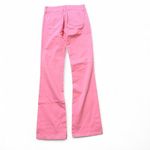 Y2K Pink Low Rise Ripped Flare Jeans Size undefined Photo 1
