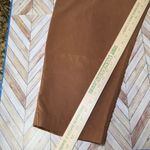 Chico's  Skimmer Sz 3(18) Brown Tencel Lyocell Blend‎ Pleated Crop Pants Plus Size Photo 8