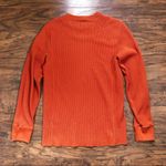 Timberland • vintage orange waffle knit thermal tee men’s slouchy oversized Photo 5