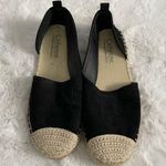 Catherine Malandrino Black side cut suede flats Photo 0