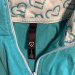 Aeropostale  live love dream Athletic 1/4 zip pullover Large aqua blue Photo 4