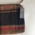 Abercrombie & Fitch Plaid Large Zipper Pouch, NWT Photo 8