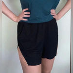 Soma  Black Sleep Shorts Size Large Lace Sides Photo 0