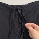 CP Shades  Black Linen Wide Leg Pants Size Large Photo 3