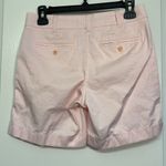 J.Crew Women's  Chino Twill Pink Shorts Anthro Boho Revolve Size 0 EUC #7720 Photo 4