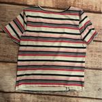 Alya Francesca’s Stripes Crop tshirt size large Photo 2