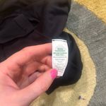 Aerie NWOT Black Seamless Ribbed Short Sleeve Crop Top Strappy Back Size Small Photo 2