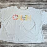 Calvin Klein CK Performance Women's Causal Athletic Shirt White M Med Medium NWT Photo 2