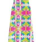 Britt Ryan Parade Silk Shift Dress Size XS Bright Abstract Photo 0