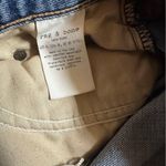 Rag and Bone  Blue Jean Shorts Classic Mid-Thigh size 26 Photo 3