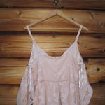 Lovers + Friends NWT  Nude Blush Wishful Mini Dress Photo 7