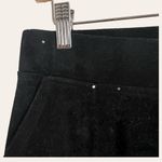 Juicy Couture Juicy by  Black Velour Pull-On Y2K Lounge Sweatpants Size Large Photo 3