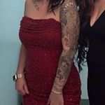 Altar'd State Red Maxi Dress Photo 3