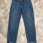 Levi's Levi’s Signature Slim Cuffed Mid Rise Blue Denim Jeans Size 2 Stretchy Crop Photo 8