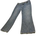 St John Bay Womens Blue Wash Flare Jeans Size 28 Photo 0