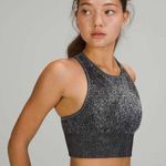 Lululemon Ebb to Train Bra Pattern Mixing Black / Rhino Grey Photo 0