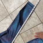 Lululemon RARE "Mermaid"  Speed Tight V Legging‎ Sz 10 Strive Multi Blue s 8 Photo 3