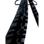 Kevin O'Brien Studio Burnout Velvet Silk Scarf Shawl Black Photo 1