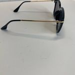 ALDO  Brand Black Casual Glam Sunglasses Gold Metal Photo 4