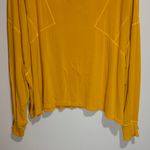 Free People FP Movement Runner Up Long Sleeve Oversized Slouchy Tee Marigold M Yellow Size M Photo 6