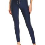 We Wore What  Blue Lace up Leggings. NWT Photo 1