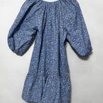 DÈLUC Angela mini puff sleeve dress Blue Size XS Photo 4