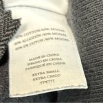 Rails Marlo Zipper Sided Pullover Sweatshirt in Black Flocked Cobra XS Photo 4