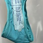Robin Piccone  Yasmine Hipster Bikini Bottom Large L Aqua Teal Ribbed Photo 5