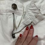 Michael Kors  Size 4 Boyfriend Jeans Distressed Cropped Mid Rise White Women’s Photo 3