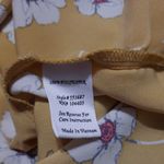 Mine Yellow Floral Blouse Size Small Photo 4