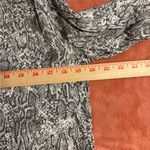 Chico's Chico’s Snakeskin Print Button Front Blouse Size 1 (US 8/10) Modal Photo 3