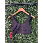 Carbon38 Rhinestones Cut Out Scoop Bra in Diamond Compression Photo 4