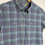 Cabela's Cabela’s Plaid Short Sleeve Button Down Shirt Women’s Size Medium Lightweight Photo 1